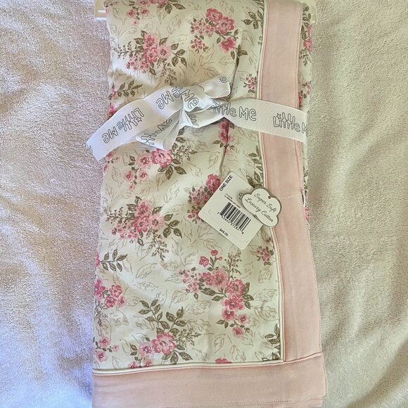 NWT Little Me Girls' Ivy Rose Baby Blanket - Picture 2 of 4
